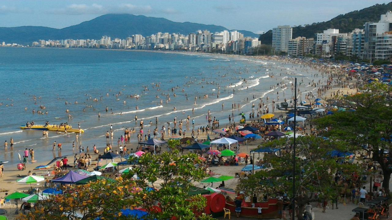 Apartamento De Cobertura Frente Para O Mar อิตาเปมา ภายนอก รูปภาพ